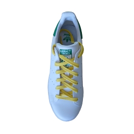 Lacets chaussures de sport / sportswear plats coton longueur 110 cm couleur canaris