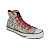 Lacets chaussures de sport / sportswear plats coton longueur 125 cm couleur litchy