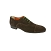 Une paire de lacets pour chaussures Kickers, lacets ronds coton cirs longueur 60 cm lacet vert pastourelle 