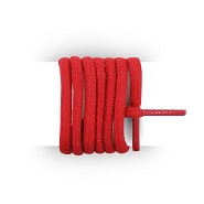 Lacets ronds et pais coton 110 cm rouge passion