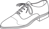 Lacets ronds fins coton cirs - lacets chaussure ville
