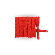 Lacets plats, lacets de couleur rouge parfaits pour les baskets bensimon, lacets coton longueur 55 cm