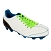 Lacets chaussures football plats polyester longueur 110 cm couleur vert fluo