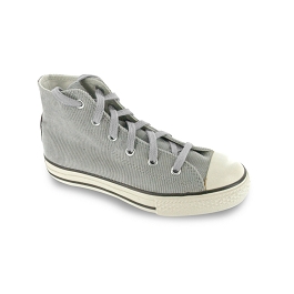 Lacets chaussures de sport, lacet plat coton, longueur lacets 90 cm, lacets gris