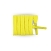 Lacets jaune, lacets baskets mode plats coton longueur 90 cm couleur canaris