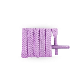 Lacets baskets mode plats coton longueur 55 cm couleur lavande