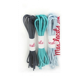 Coffret Moby Dick lacets ronds et fins 180 cm