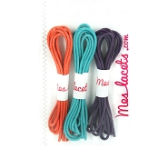 Coffret rtro lacets ronds et fins 60 cm