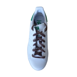 Lacets chaussures de sport / sportswear plats coton longueur 110 cm couleur marron