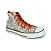 Lacets chaussures de sport / sportswear plats coton longueur 110 cm couleur soucis