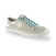 Paire de lacets plats idéale pour vos chaussures victoria ou baskets, lacets en coton longueur 55 cm couleur turquoise 