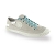 Paire de lacets plats idale pour vos chaussures victoria ou baskets, lacets en coton longueur 55 cm couleur turquoise 