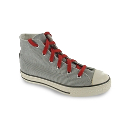 Lacets chaussures de sport / sportswear plats coton longueur 125 cm couleur rouge