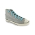 Lacets chaussures de sport / sportswear plats coton longueur 90 cm couleur turquoise